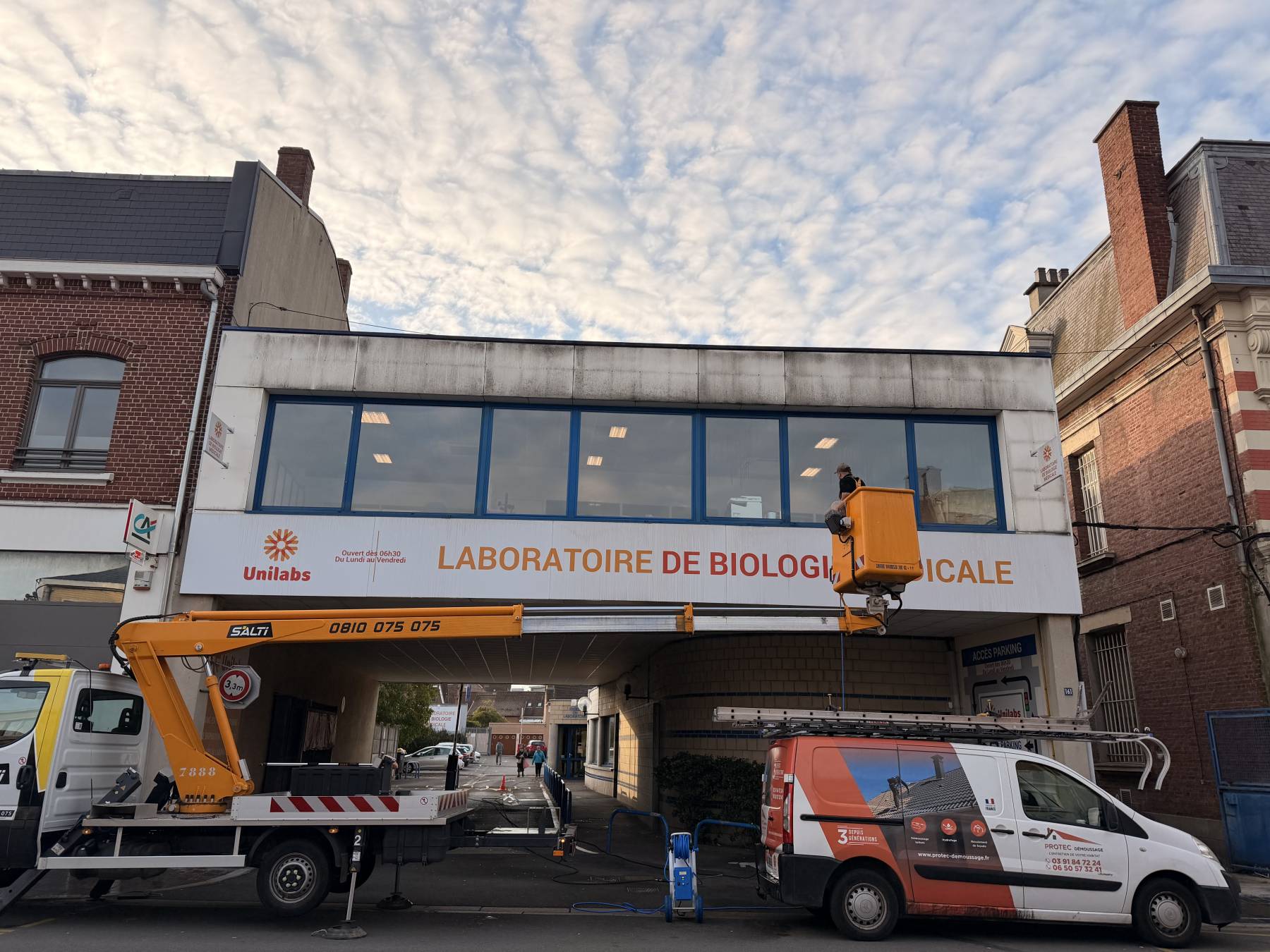 Nettoyage bardage Liévin 